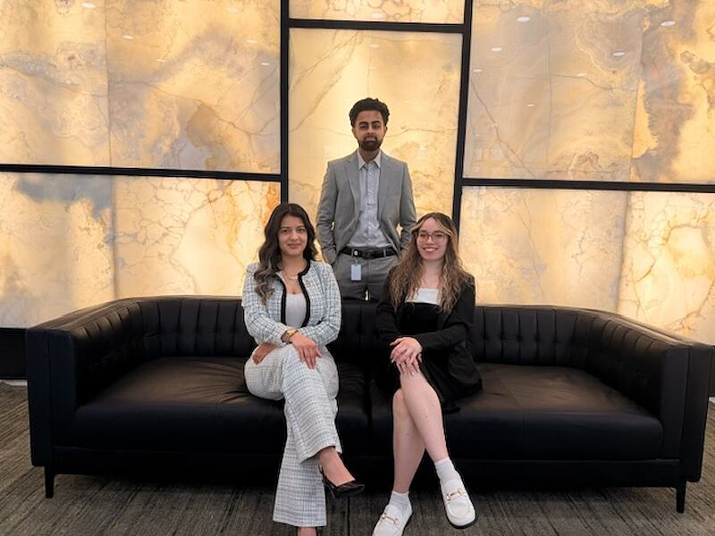 Relentless Marketing team members together at the Middletown office